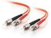 PEAKOPTICAL ST-ST, Duplex, MM, 2M, 3.0mm, 62.5/125 um