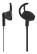 STREETZ stay-in-ear headset, svarsknapp, 3,5mm, mikrofon, svart
