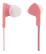 STREETZ in-ear headset, svarsknapp, mikrofon, rosa