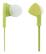 STREETZ in-ear headset, svarsknapp, mikrofon, limegrön