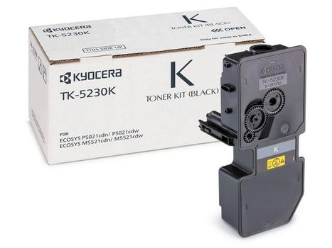 KYOCERA TK5230K Black Toner Cartridge 2.2k pages - 1T02R90NL0 (1T02R90NL0)
