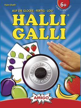 AMIGO Halli Galli, Kartenspiel 2 - 6 Spieler 15 Minuten ab 6 Jahren (01700)