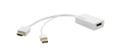 KRAMER ADC-HM/DPF | Active Adapter | HDMI - DisplayPort | Max 3840x2160 30Hz | Vit | 20cm