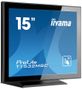 IIYAMA ProLite T1532MSC-B5AG - LED monitor - 15" - touchscreen - 1024 x 768 @ 75 Hz - TN - 370 cd/m² - 700:1 - 8 ms - HDMI, VGA, DisplayPort - speakers - black