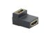 KRAMER Adapter AD-HF/ HF/ RA HDMI F to HDMI F Right-Angled Gender Changer