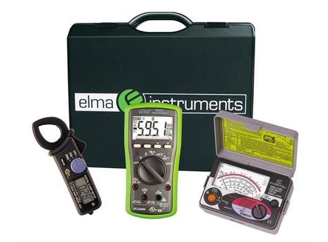 IDEAL INDUSTRIES Elma Instrument Koffert 1 Multimeter,  isolasjon og jordkontiuitets (8022704)