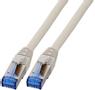 EFB ELEKTRONIK RJ45 Patchkabel S/FTP,Cat.6A,Cat.7 TPE superflex,0.5m,grau