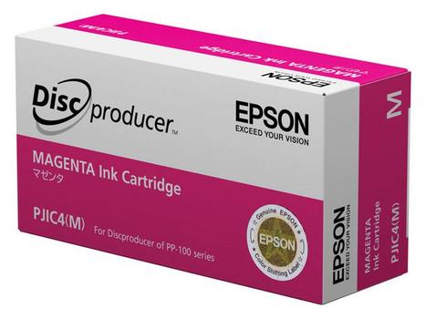 EPSON INK, MAGENTA, PJIC4, FOR DISCPRODUCE (C13S020450)