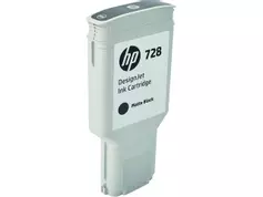 HP 728 - matt svart - original - DesignJet - blekkpatron