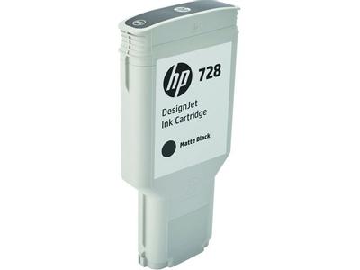 HP 728 / F9J68A Matte Black Ink - Blækpatron Mat sort (F9J68A)