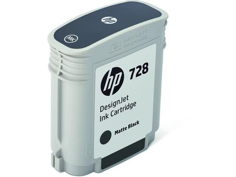 HP INK CARTRIDGE NO 728 MATTEBLACK 69ML SUPL (F9J64A)