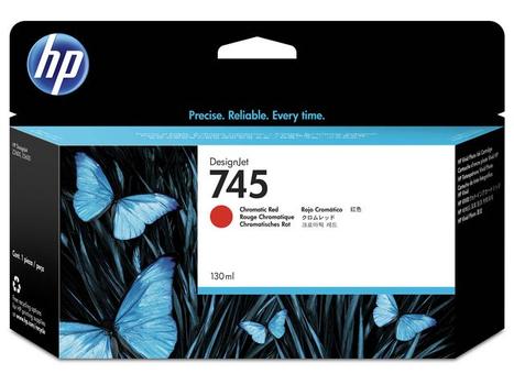 HP 745 Ink Cartridge Chromatic Red 130ml (F9K00A)