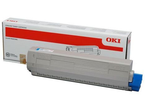 OKI Cyan Toner Cartridge 10K pages - 46443103 (46443103)