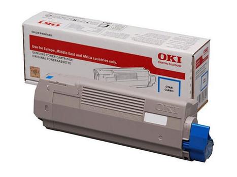 OKI Cyan Toner Cartridge 6K pages - 46490607 (46490607)
