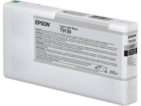 Epson T9139 - lysesvart - original - blekkpatron (C13T913900)