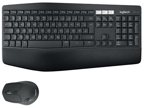 LOGITECH MK850 Combo Trådløs unifying, bluetooth,  pc, mac, smarttelefon,  nettbrett,  trådløs tastatur + mus (920-008229 $DEL)