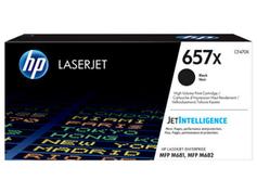 HP 657X - Høy ytelse - svart - original - LaserJet - tonerpatron (CF470X)