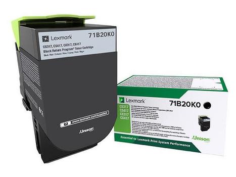 LEXMARK Black Toner Cartridge 3K pages - 71B20K0 (71B20K0)