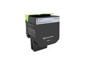 LEXMARK Ekstra høy ytelse - svart - original - tonerpatron LCCP, LRP - for Lexmark CS517de, CX517de