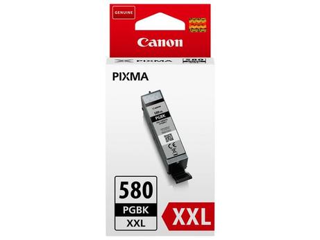 Canon PGI-580PGBK XXL - 25.7 ml - XXL-størrelse - svart - original - blekkbeholder - for PIXMA TS6251, TS6350, TS6351, TS8251, TS8252, TS8350, TS8351, TS8352, TS9550, TS9551