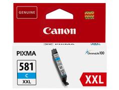 Canon CLI-581C XXL - XXL-størrelse - cyan - original - blekkbeholder - for PIXMA TS6251, TS6350, TS6351, TS8251, TS8252, TS8350, TS8351, TS8352, TS9550, TS9551