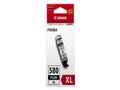 CANON n PGI-580PGBK XL - 18.5 ml - XL size - black - original - ink tank - for PIXMA TS6251, TS6350, TS6351, TS705, TS8252, TS8350, TS8351, TS8352, TS9550, TS9551