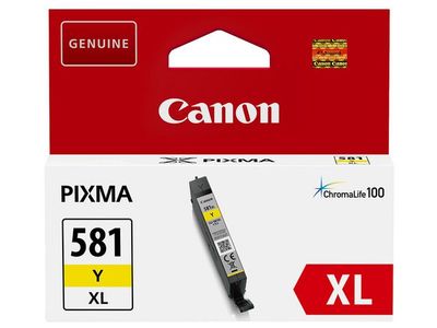 CANON CLI-581XL / 2051C001 High Yellow - Blækpatron Gul (2051C001)