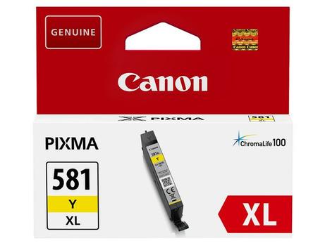 Canon CLI-581Y XL - XL-størrelse - gul - original - blekkbeholder (2051C001)