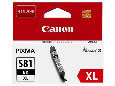 CANON n CLI-581BK XL - 8.3 ml - XL size - black - original - ink tank - for PIXMA TS6251, TS6350, TS6351, TS705, TS8251, TS8252, TS8350, TS8352, TS9550, TS9551 (2052C001)