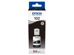 EPSON n Ink Cartridges, 102, 4 colour ink bottles, Ink Bottle, 1 x 127.0 ml Black
