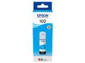 EPSON n Ink Cartridges, 102, 102 4 colour ink bottles, Ink Bottle, 1 x 70.0 ml Cyan