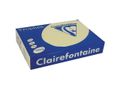 CLAIREFONTAINE Kopipapir TROPHEE A4 160g kremgul (250)