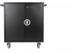 LEBA NoteCart Flex 24 Black NoteCart Flex 24 med rom for 24 PC'er