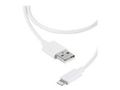 VIVANCO USB lightning cable for iPhone/iPad 2m MFI white