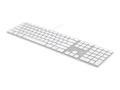 MATIAS RGB Backlit Wired Aluminum Keyboard for Mac - Space Gray - Nordic