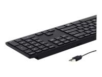 MATIAS RGB Backlit Wired Aluminum Keyboard for PC - Black - Nordic (FK318PCLBB-ND)