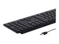 MATIAS RGB Backlit Wired Aluminum Keyboard for PC - Black - Nordic