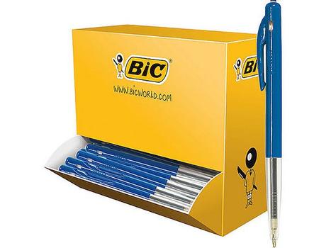 BIC Kulepenn BIC M10 Clic M blå (100) (896041)