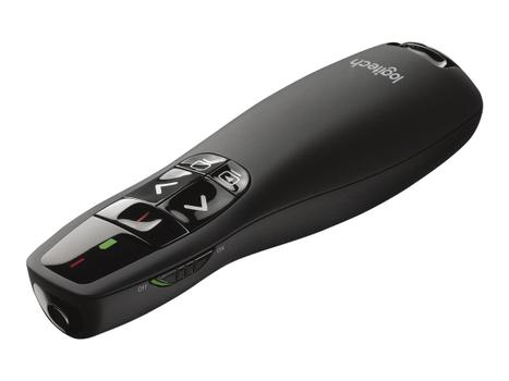 LOGITECH Trådløs Presenter R400 usb trådløs mottaker, 15 meter rekkevidd (491707)
