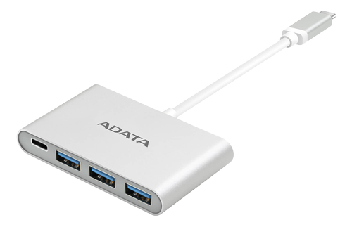 A-DATA ADATA USB-C TO 3PORTS USB-A 3.1 HUB (ACA3HUBAL-CSV)
