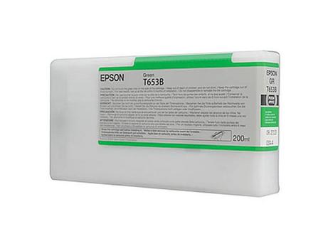 Epson grønn - original - blekkpatron (C13T653B00)
