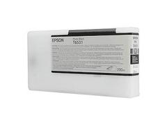 EPSON n Ink Cartridges, Ultrachrome HDR, T6531, Singlepack, 1 x 200.0 ml Photo Black, Standard
