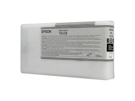EPSON T6538 Matte Black Ink Cartridge 200ml - C13T653800 (C13T653800)