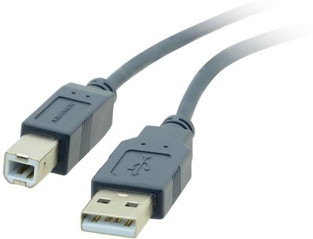 KRAMER C-USB/ AB-3 | Male - Male | USB-A - USB-B | 2.0 | 0,9m | GrÃ¥ (96-0215003)