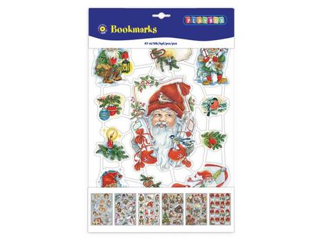 PLAYBOX Glansbilder bokmerke julemotiv (67) (2471383)