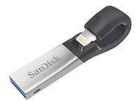 SANDISK iXpand 32GB Dual USB 3.0 Flash Drive + Lightning (SDIX30C-032G-GN6NN)