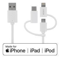 Deltaco IPLH-180 - lade-/datakabel - Lightning / USB - 50 cm