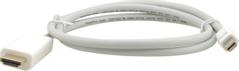 KRAMER C-MDP/HM | DisplayPort mini - HDMI | Max 1920x1080 | Vit | 0,9m