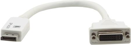 KRAMER ADC-DPM/ DF | Male/ Female Adapter | DisplayPort - DVI-I | Max 1920x1200 | Vit | 20cm (99-9695030)