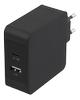 DELTACO USB C PD45W+ USB A 12W Black